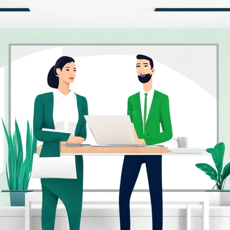 Anwalt berät Immobilienvermittler im Gespräch